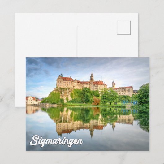 Greetings From Sigmaringen Castle, Germany Briefkaart (Voorkant / Achterkant)