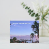 Greetings from South Padre Island Texas! Briefkaart (Staand voorkant)