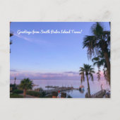 Greetings from South Padre Island Texas! Briefkaart (Voorkant)