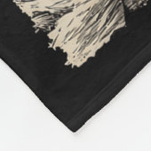 Greetings From Ss Vom Krampus Festive Horror Chris Fleece Deken (Hoek)