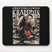 Greetings From Ss Vom Krampus Festive Horror Chris Muismat (Voorkant)