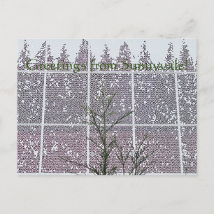 Greetings from Sunnyvale! Briefkaart