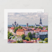 Greetings From Tallinn, Estonia Briefkaart (Voorkant / Achterkant)