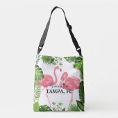 Greetings from Tampa, Florida Crossbody Tas (Achterkant)