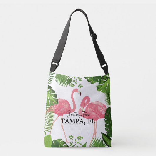 Greetings from Tampa, Florida Crossbody Tas (Voorkant)