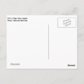 Greetings from the Intrepid postcard 1 Briefkaart (Achterkant)