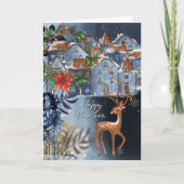 Greetings from the North I Nordic Village Feestdagen Kaart (Voorkant)