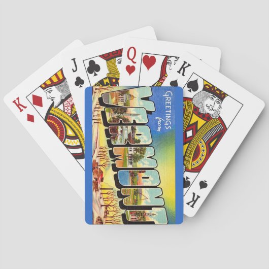 Greetings From the State of Vermont Playing Cards Pokerkaarten (Achterkant)