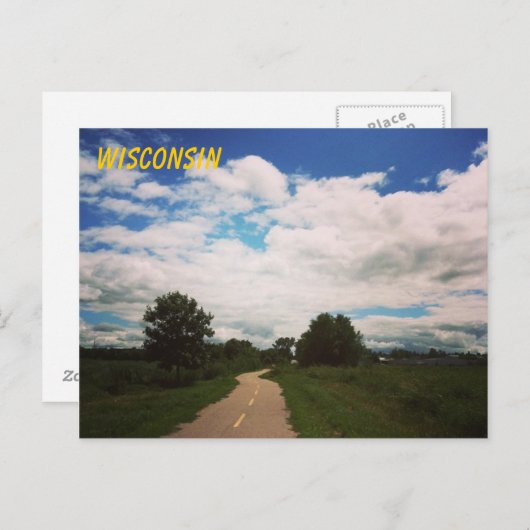 Greetings from Wisconsin! Briefkaart (Voorkant / Achterkant)