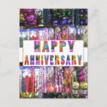 Greetings: Happy ANNIVERSARY Happy Anniversary Briefkaart<br><div class="desc">Greetings: Happy ANNIVERSARY Happy Anniversary</div>