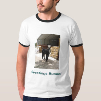 Greetings Human! shirt Alaca