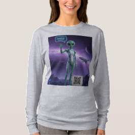 Greetings Human Women's Long Sleeve T-shirt