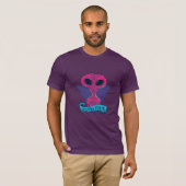 Greetings Humans Alien T-shirt (Voorkant volledig)