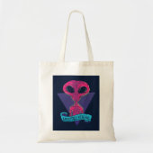 Greetings Humans Alien Tote Bag (Voorkant)