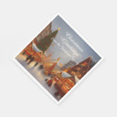 Greetings Kitsch op de kerstmarkt in de Duitse sti Servet (Hoek)