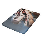 Greetings My Fellow T Rexing, Memory Foam Bathmat Badmat (Gekanteld)