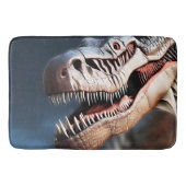 Greetings My Fellow T Rexing, Memory Foam Bathmat Badmat (Voorkant)