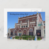 Greetings of Asbury Park, NJ - Paramount Theater Briefkaart (Voorkant / Achterkant)