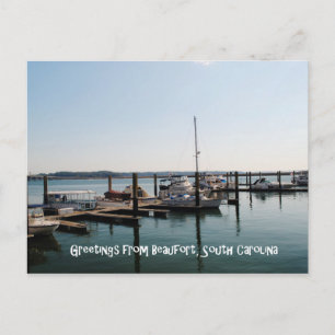 Greetings of Beaufort, SC Briefkaart