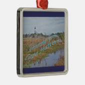 Greetings of Cape Hatteras OBX Metalen Ornament (Rechts)