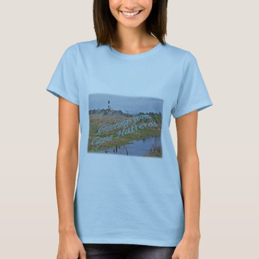 Greetings of Cape Hatteras OBX T-shirt (Voorkant)