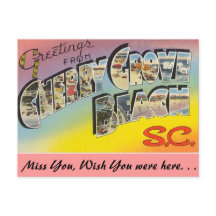 Greetings of Cherry Grove Beach