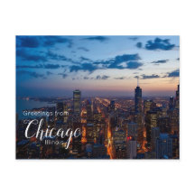Greetings of Chicago Briefkaart Post Card