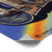 Greetings of Chicago Illinois Poster (Hoek)