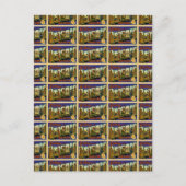 Greetings of Detroit Michigan  Post Card Briefkaart (Voorkant)