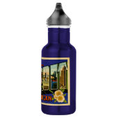 Greetings of Detroit Michigan  Post Card Waterfles (Rechts)