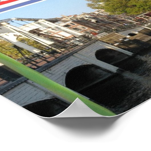 Greetings of Holland - Amsterdam Poster Print (Hoek)