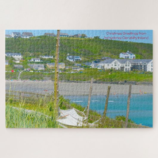 Greetings of Inchydoney Clonakilty Ireland Jigsa Legpuzzel (Horizontaal)