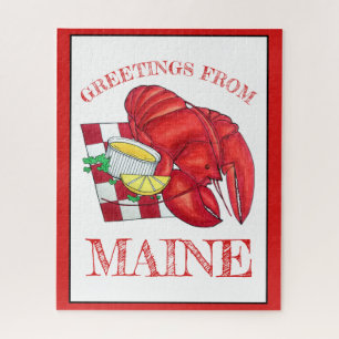 Greetings of Maine Lobster Shack Seafood Dinner Legpuzzel