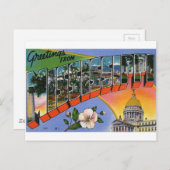 Greetings of Mississippi Briefkaart (Voorkant / Achterkant)