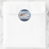 Greetings of New Jersey Vist Lure Ronde Sticker (Tas)
