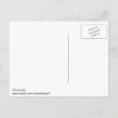 Greetings of New York Pinstripes and big Apple Uitnodiging Briefkaart (Achterkant)