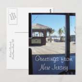 Greetings of NJ - Point Pleasant Beach Briefkaart (Voorkant / Achterkant)