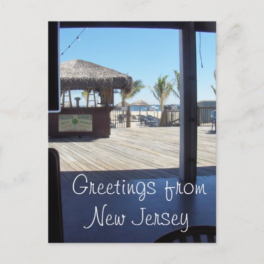 Greetings of NJ - Point Pleasant Beach Briefkaart (Voorkant)