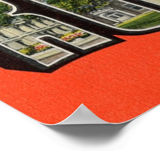 Greetings of Rockford Illinois Poster (Hoek)