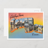 Greetings of Savin Rock, Connecticut Travel Briefkaart (Voorkant / Achterkant)