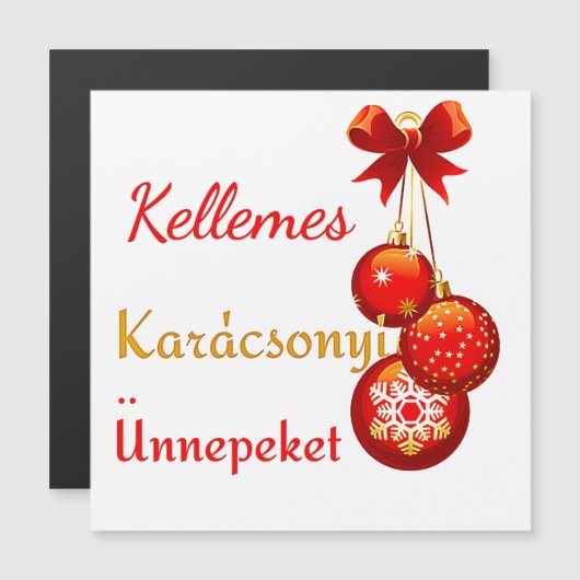 Greetings over Hongaarse feestdagen (Voorkant / Achterkant)