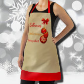 Greetings over Hongaarse feestdagen Schort