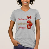 Greetings over Hongaarse feestdagen T-shirt (Voorkant)