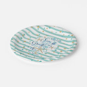 Greetings Party of Tropical SEAson Papieren Bordje (Gekanteld)