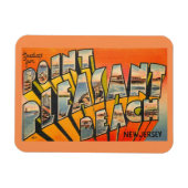 Greetings, Pt. Pleasant Beach, New Jersey  Magneet (Horizontaal)