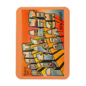 Greetings, Pt. Pleasant Beach, New Jersey Magneet (Verticaal)