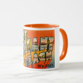 Greetings, Pt. Pleasant Beach, New Jersey  Mok (Voorkant rechts)