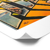 Greetings, Pt. Pleasant Beach, New Jersey  Poster (Hoek)