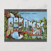 Greetings uit Arkansas,  Briefkaart (Voorkant)