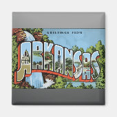 Greetings uit Arkansas,  Magneet (Voorkant)